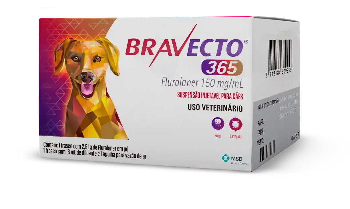 Bravecto 365 Proteção Anual