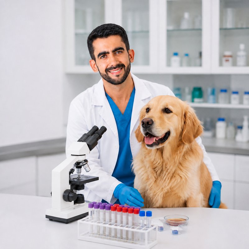 Laboratório veterinário